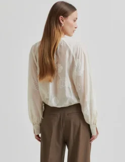 second female Veria Bluse - creme Sale
