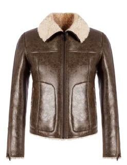 urbancode BJ19702 Vendbar Pilotjakke - Brun brown Online