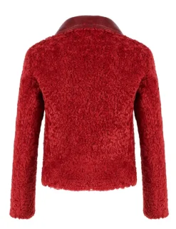 urbancode BJ19702 Vendbar Pilotjakke - Rød red Best